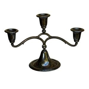 Holmes & Edwards Gothic Metal Candelabra • Youth Pattern • 8216 • No Etching